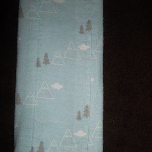 POWDER BLUE BURP CLOTH